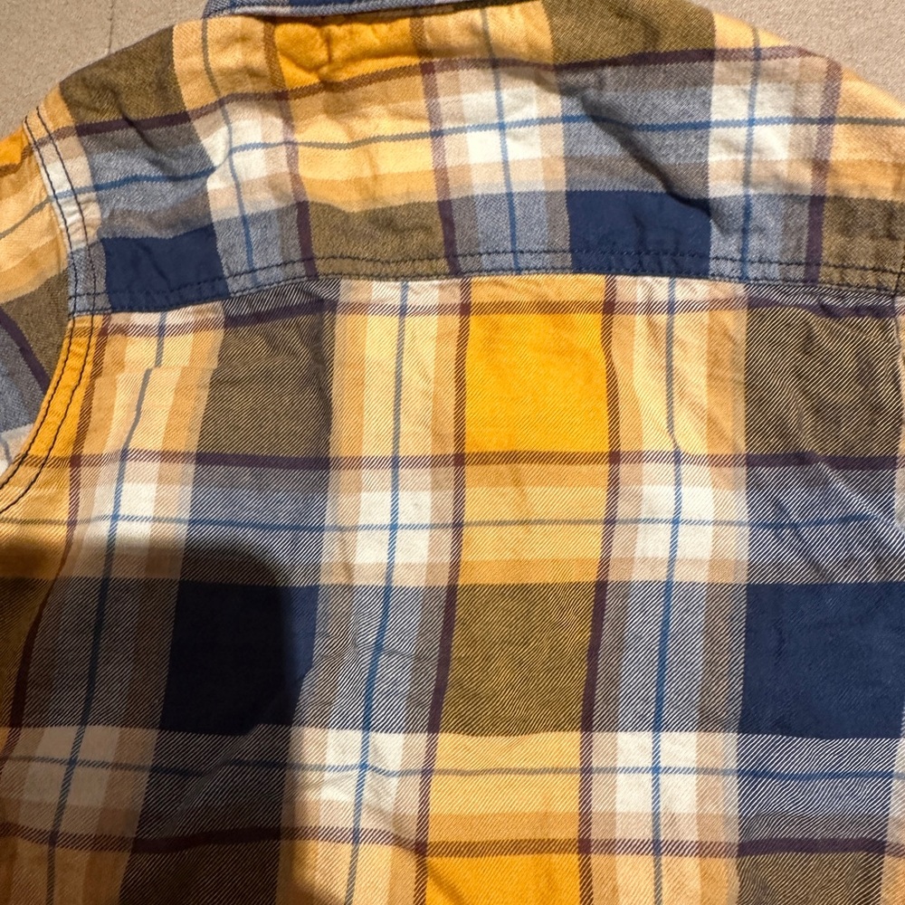 🎉BUNDLE 10 for $30🎉 NEXT DIRECT • boys’ plaid shirt - Picture 7 of 7